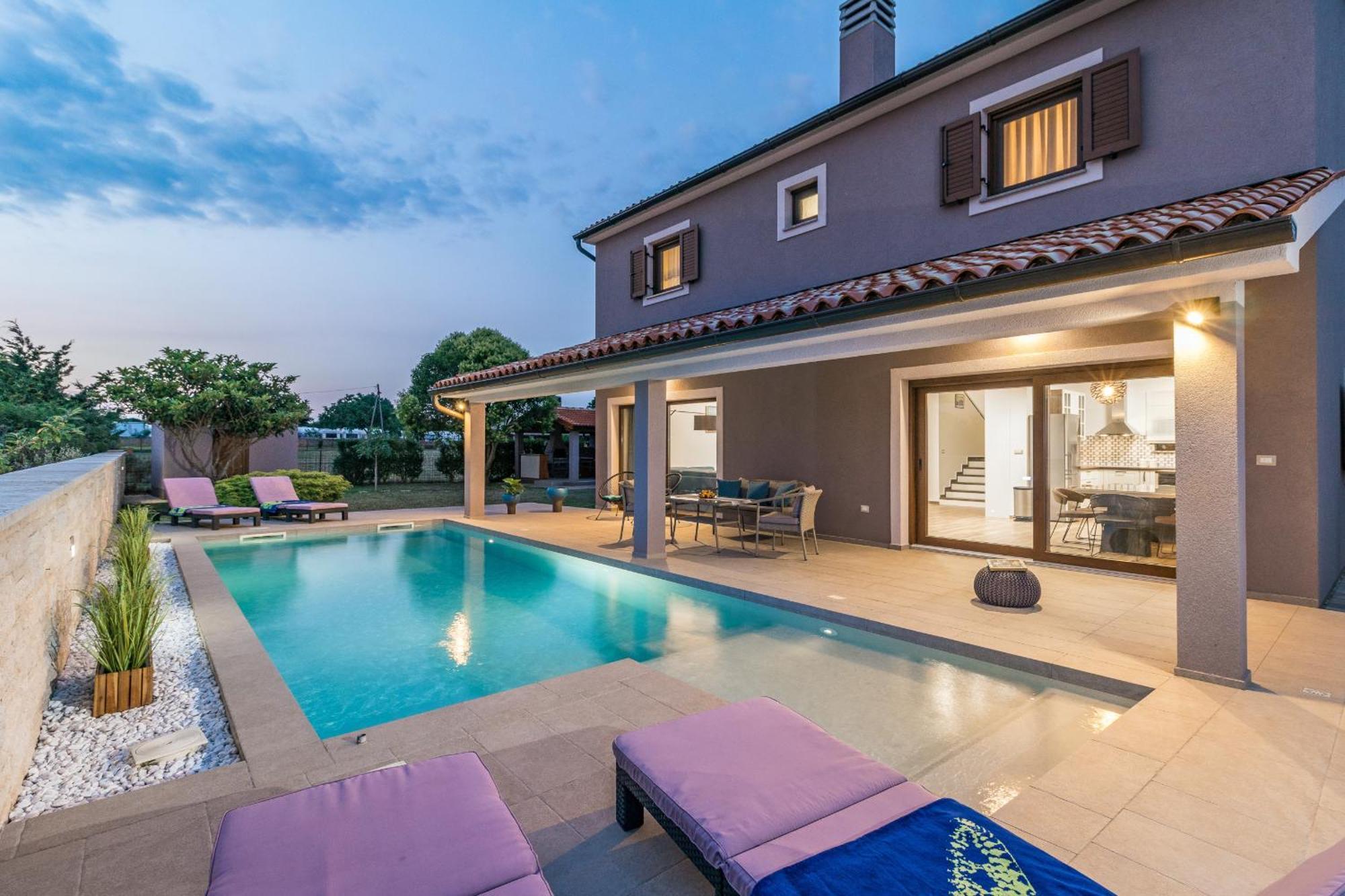 Villa Roma Near Pula For 6 People With Private Pool Jadreski Luaran gambar